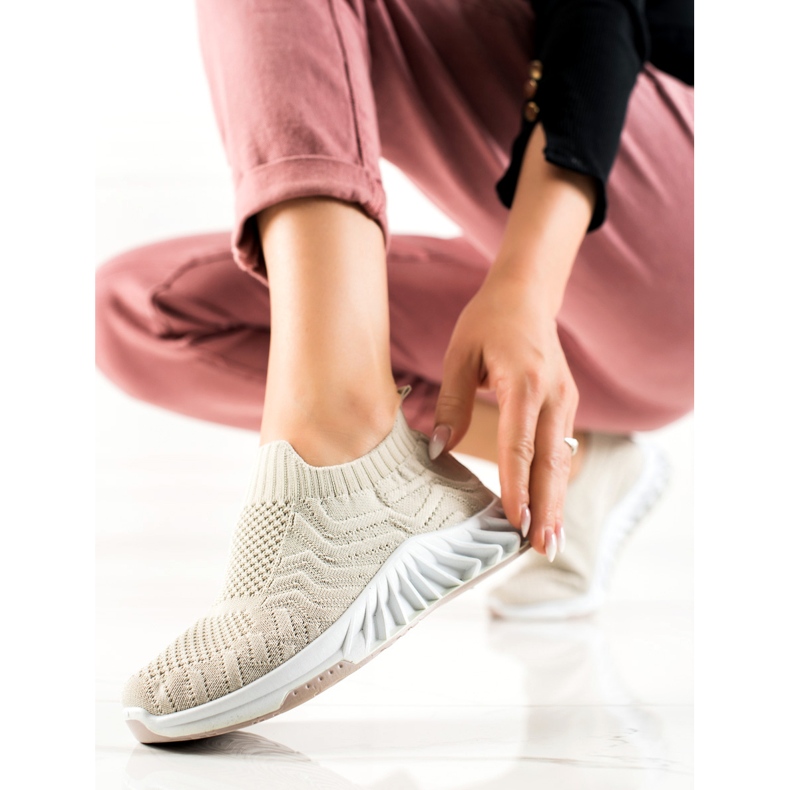 DK Klizne sportske cipele bež 1