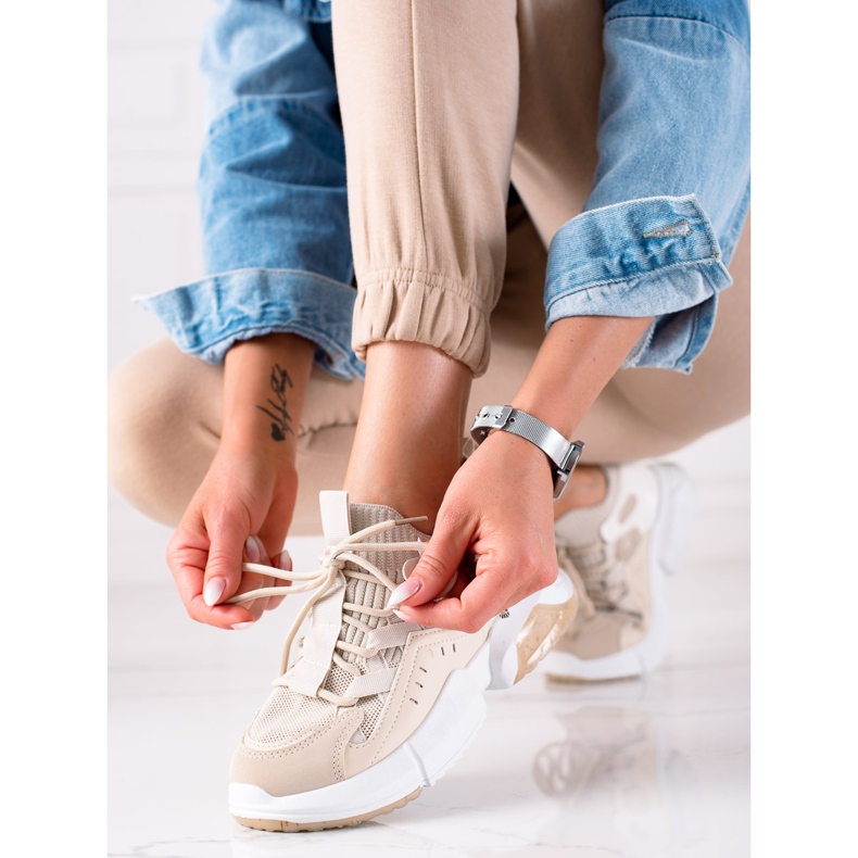 Seastar Modne tenisice u bež boji 2