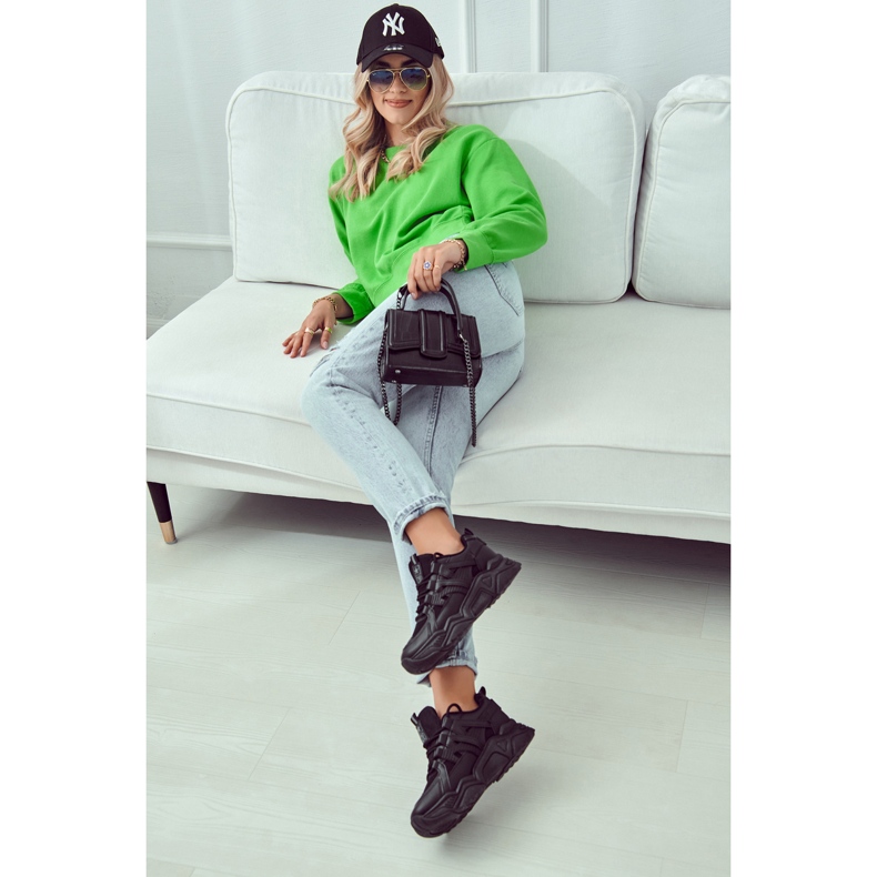 Ženske sportske tenisice Tenisice Black Daren crno 1