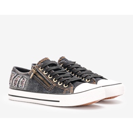 Crne traper tenisice Nikula crna 1