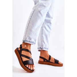 Ženske gumene sandale ZAXY JJ285052 Crne crna 1