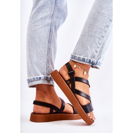 Ženske gumene sandale ZAXY JJ285052 Crne crna 2