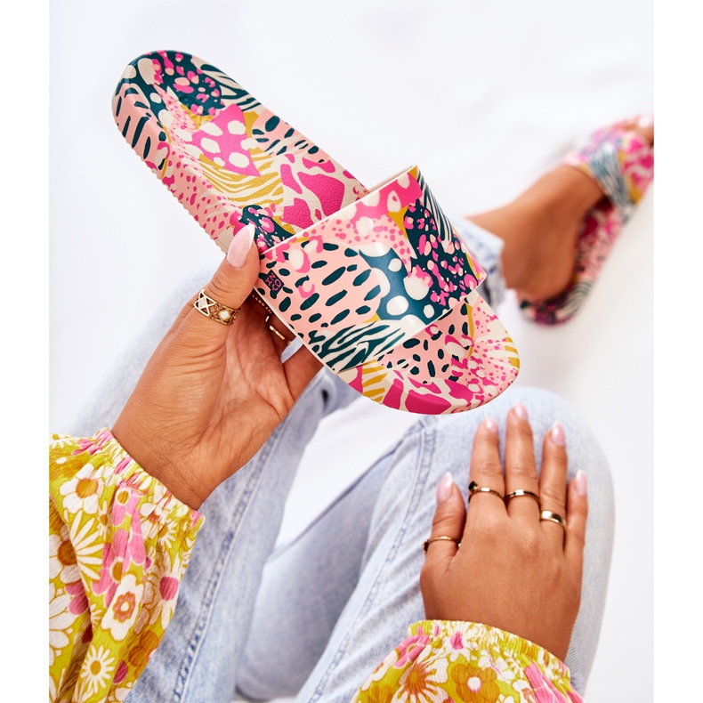 Mirisne gumene papuče ZAXY JJ285097 Ružičasto-zelene ružičasta zelena 1