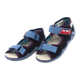 Befado žute dječje cipele 350P014 crvena mornarsko plava plava 3