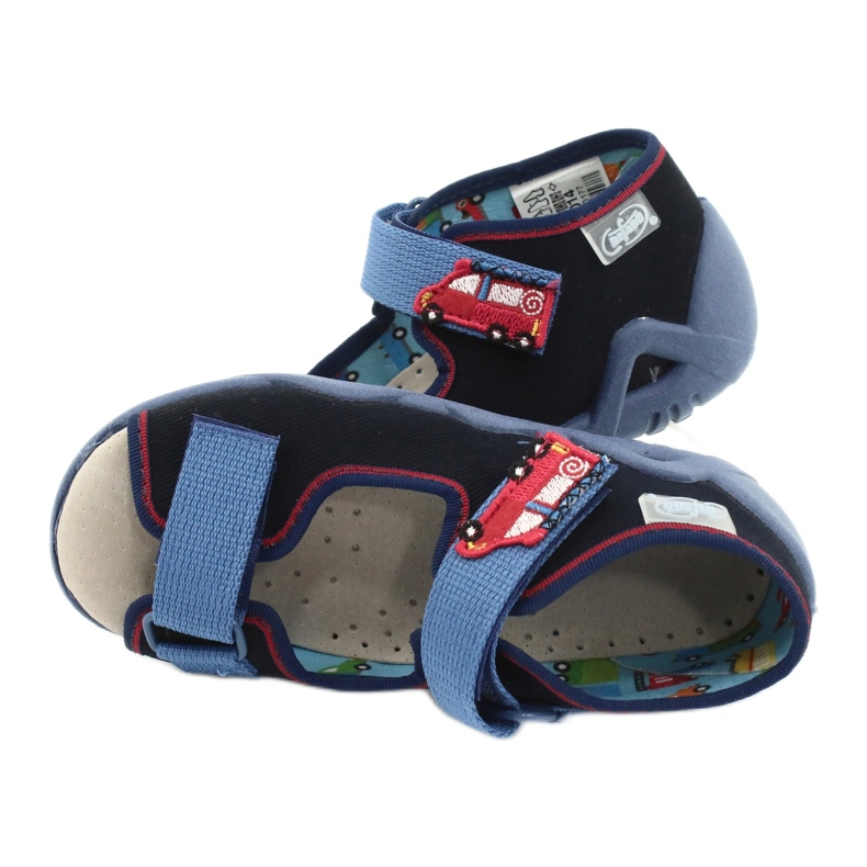 Befado žute dječje cipele 350P014 crvena tamnoplava plava 5