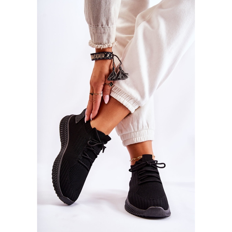 PS1 Ženske sportske cipele Materijal Tenisice Crna Storia crno 2