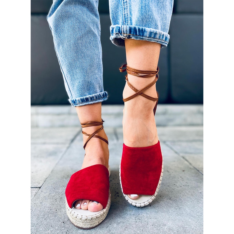 Andrina Red ženske espadrile crvena 1