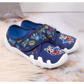 Jr. Befado čičak papuče za vrtić tamnoplava 2