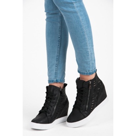 Seastar Tenisice visokog sjaja crna 2