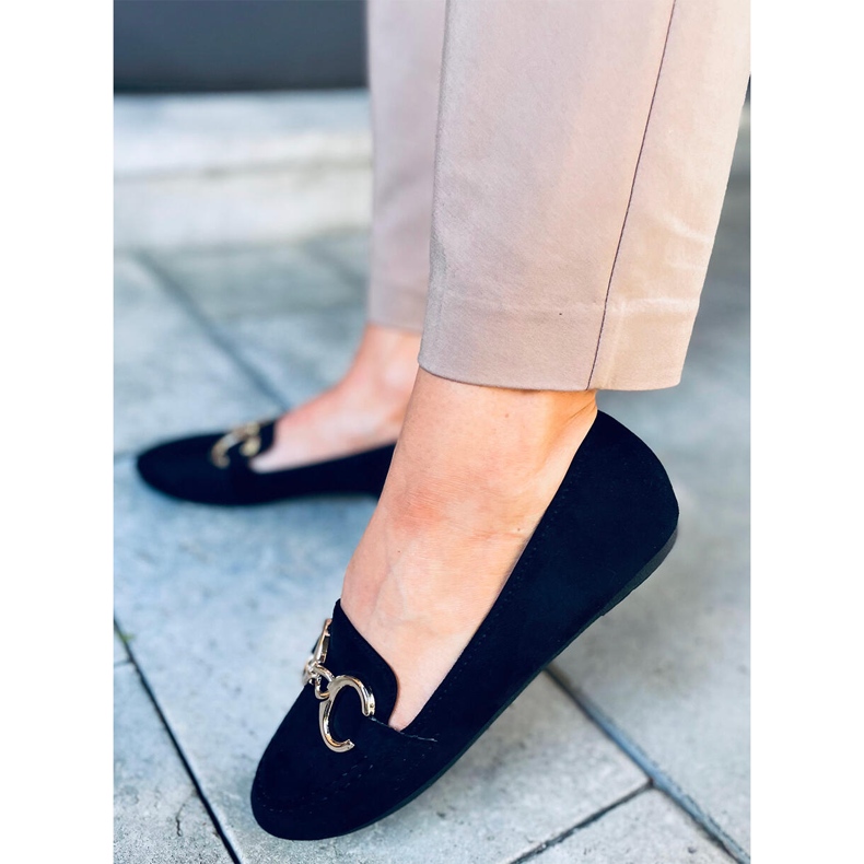 Ženske mokasinke Porter Black crna 2