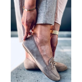 Ženske mokasinke Porter Khaki bež 2