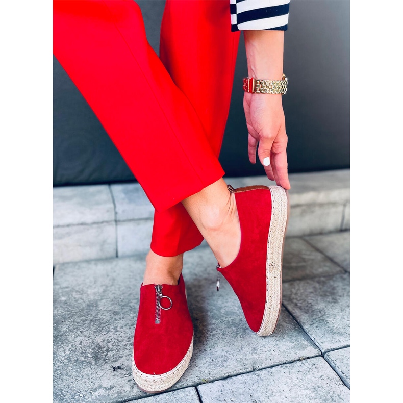 Ženske espadrile Flynn Red crvena 1