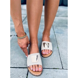 Utah Beige ženske papuče bež 2