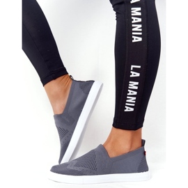 Ženske tenisice Slip-on Big Star FF274A607 Siva 4