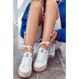 Big Star Sportske cipele Espadrile Cross Jeans JJ2R4005C Bijela 2