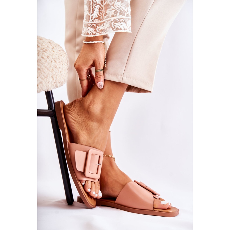 Modne ženske papuče za ljeto Pink Sylvia ružičasta 1