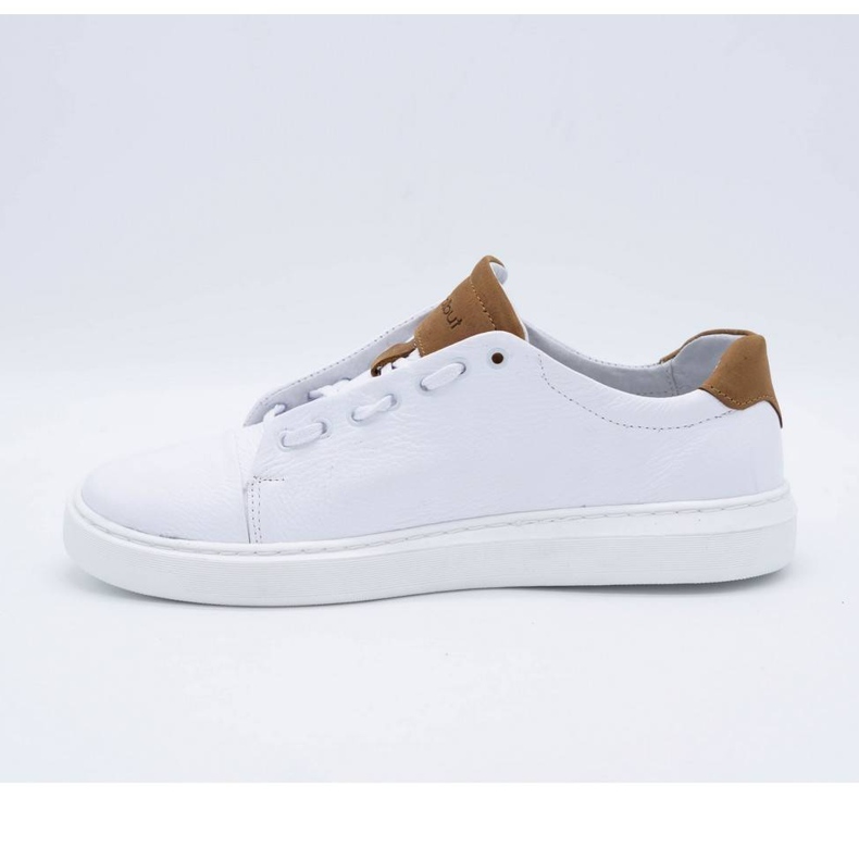 Polbut Muške kožne sportske cipele 2109 bijele boje bijela 1