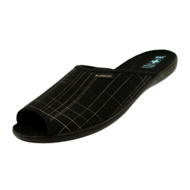 Adanex muške papuče papuče 25954 crne crna 3