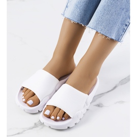 Ženske bijele papuče Distant bijela 1