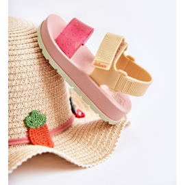Udobne dječje sandale mirisne ZAXY JJ385028 ružičasto-žute ['ružičasta'] ružičasta 2