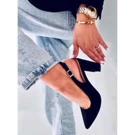 Pumpe s otvorenom petom Spectra Negro crna 2