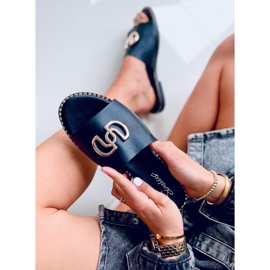 Larisa Black ženske papuče crno 1