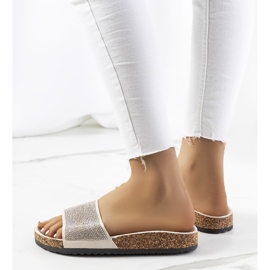 Bež papuče na potplatu od pluta Jorja 1