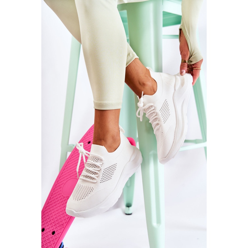 FK2 Ženske sportske cipele Slip-on White Savanna bijela 2