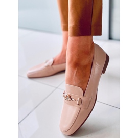 Ženske mokasinke Tansy Khaki bež 2