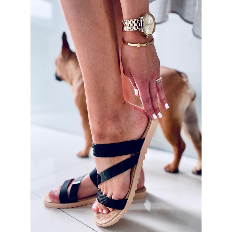 Ženske Diarra Negro papuče crna 1