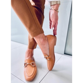 Ženske mokasine Tulip Camel smeđa 2