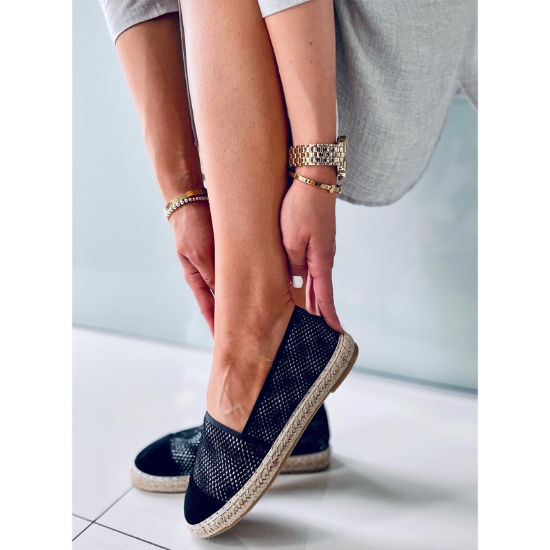 Alika crne ženske espadrile crno 2