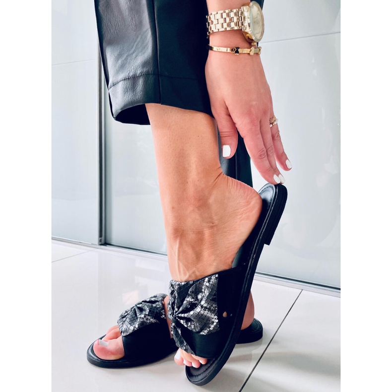 Ženske Vors crne papuče crna 2