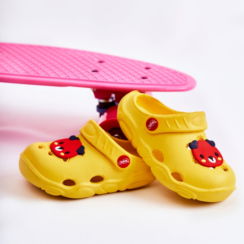 BEFADO S.A. Dječje papuče Kroks Miś Befado 159X107 žute žuta boja 2