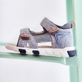 PE1 Udobne dječje sandale Grey Samell ['siva'] siva 2