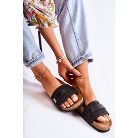 Ženske klasične papuče Inblu NM000025 crne crna 2