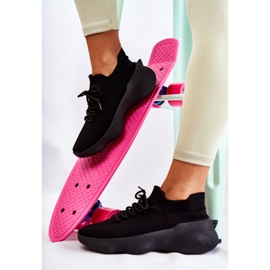 PS1 Crne ženske sportske cipele Dalmiro crne crna 1