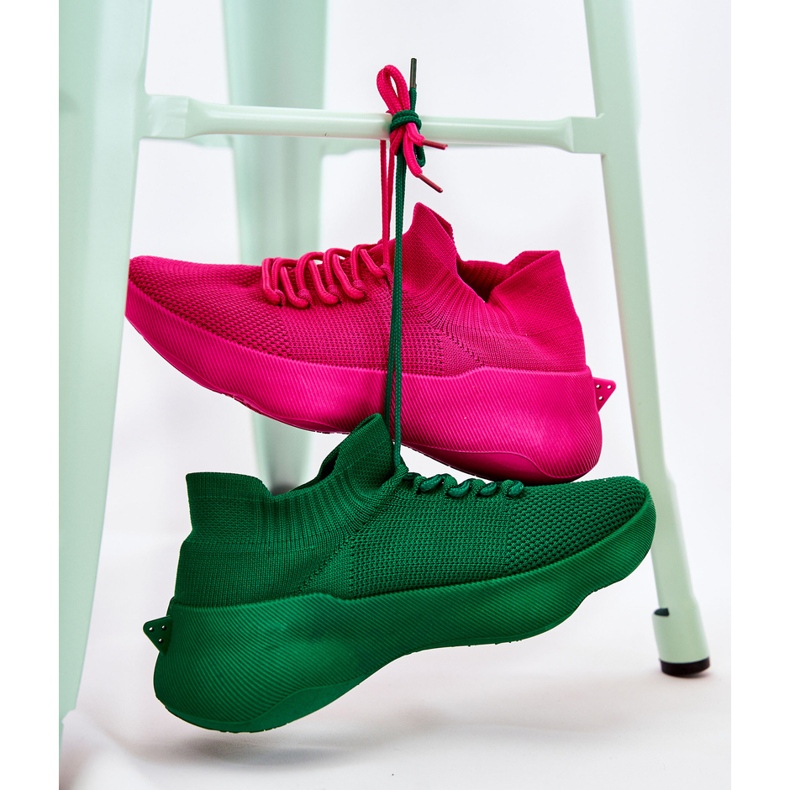 PS1 Ženske slip-on sportske cipele fuksije Dalmiro ružičasta 2