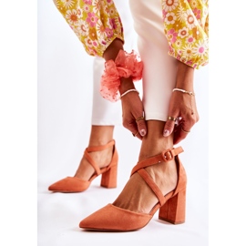 FB1 Modne sandale na Sinari narančastoj šipki narančasta 1