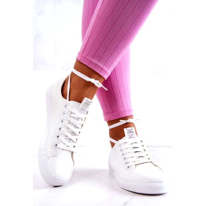 PS1 Ženske kožne tenisice bijele Mikayla bijela 2