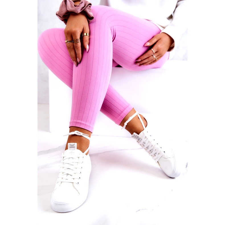 PS1 Ženske kožne tenisice bijele Mikayla bijela 3