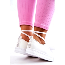 PS1 Ženske kožne tenisice bijele Mikayla bijela 4