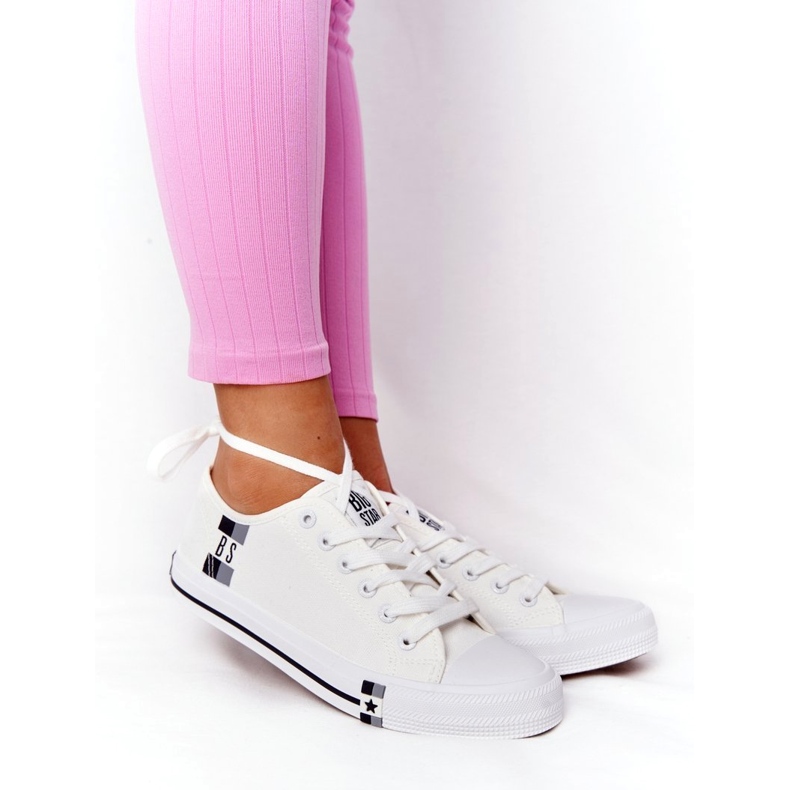 Klasične ženske tenisice Big Star HH274109 Bijele bijela 1