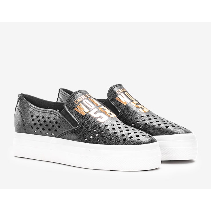 Crne tenisice Kaisa crna 1