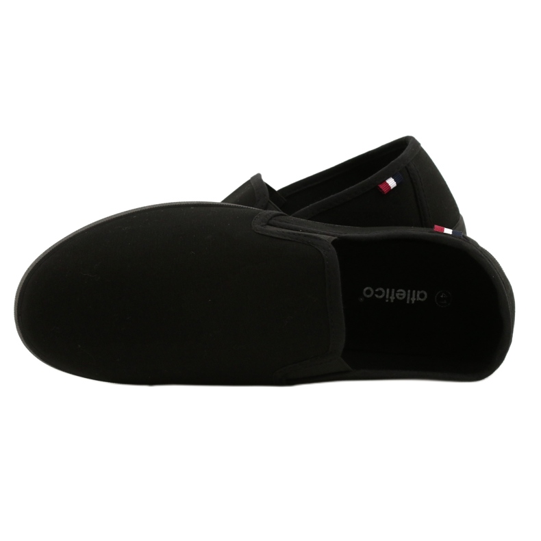 Atletico muške slip-on cipele WY18921 crne crna 4