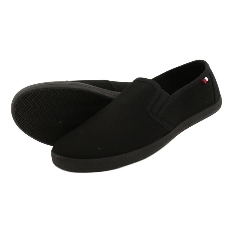 Atletico muške slip-on cipele WY18921 crne crna 3