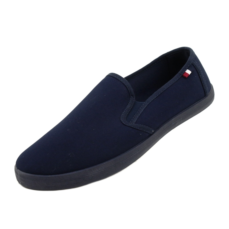 Atletico muške slip on cipele WY18921 tamnoplave plava 3