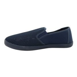 Atletico muške otvorene slip-on cipele WY18922 plava 1