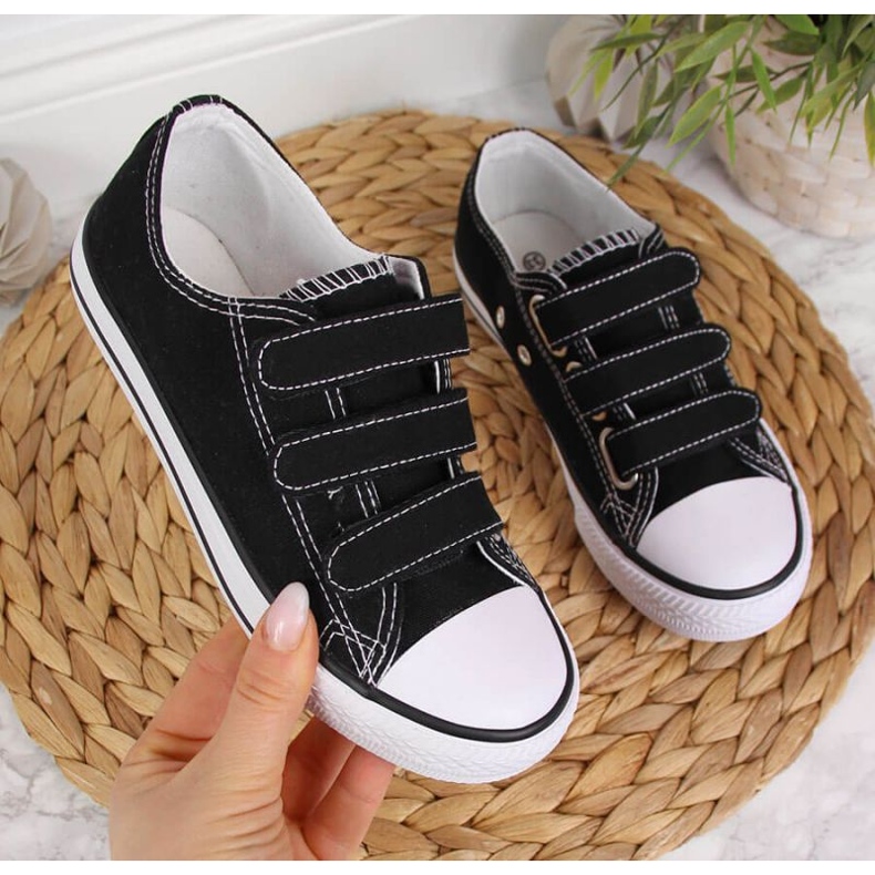 Velcro tenisice Atletico Jr ATC387B crne crna 1