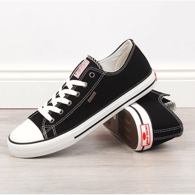 Low Cross Jeans M JJ1R4003C crne tenisice crna 2